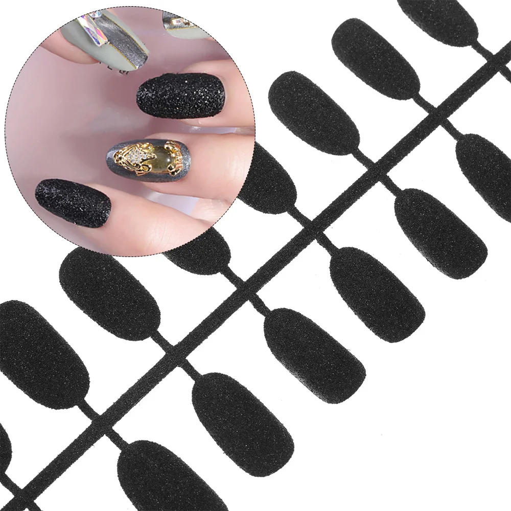 24pcs 5 Types Matte False Nails Tips Faux Ongles Fake Nail Art Tools DIY For Chip Gel Extensions | Красота и здоровье