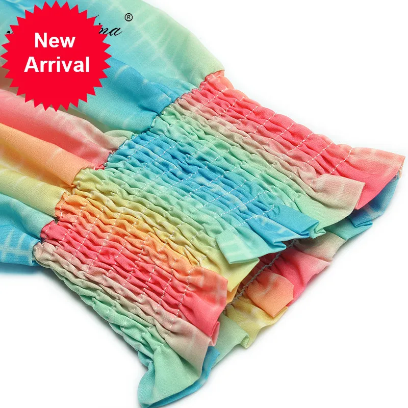 

Fashion Designer Suit Spring Summer Women V-neck Long sleeve Short Tops+ Long skirt color print fashion Two-piece set