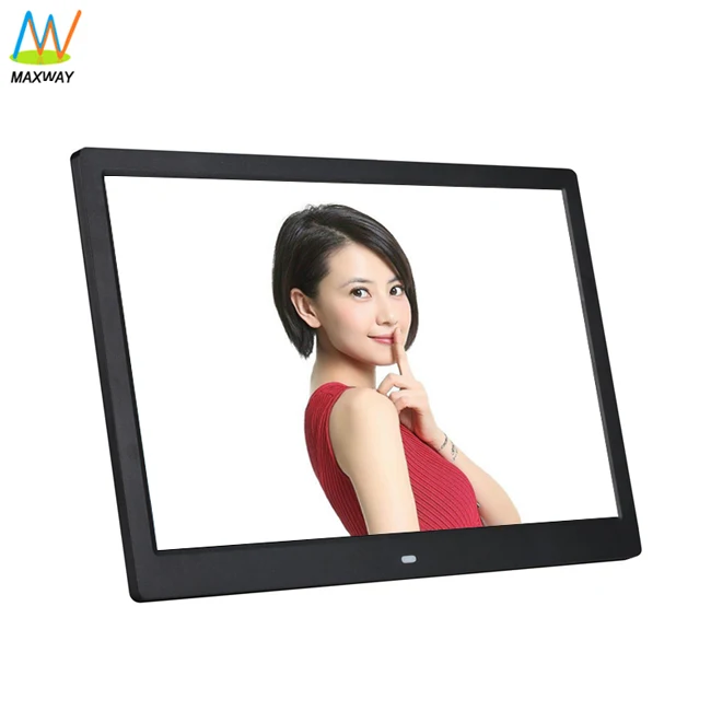 

programmable 15 inch wifi digital photo frame with weather station sim card