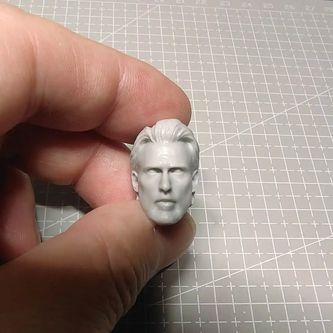 

1/12 Scale Chris Evans Head Sculpt Unpainted fit 6 Figure SHF ML A013
