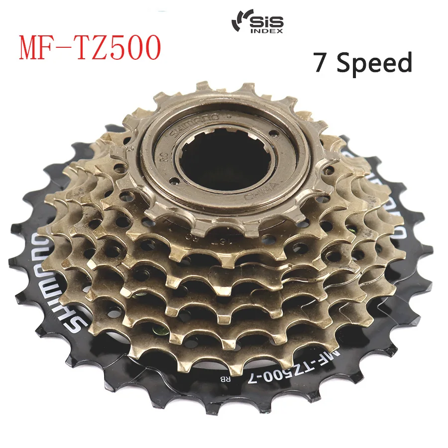 

Shimano MF-TZ500 7 Speed Bicycle Cassette Freewheel 14-28T 14-34T Sprocket 7s Steel for MTB Road Folding Bike accessories