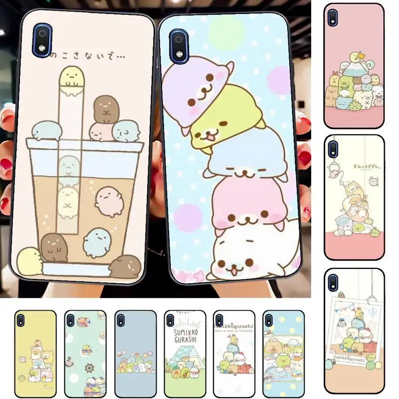 

Yinuoda Cartoon Japan Anime Sumikko Gurashi Phone Case for Samsung A51 01 50 71 21S 70 31 40 30 10 20 S E 11 91 A7 A8 2018