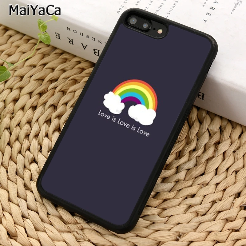 MaiYaCa чехол для телефона геев и лесбиянок ЛГБТ радуга гордость искусство iPhone X XR XS 11