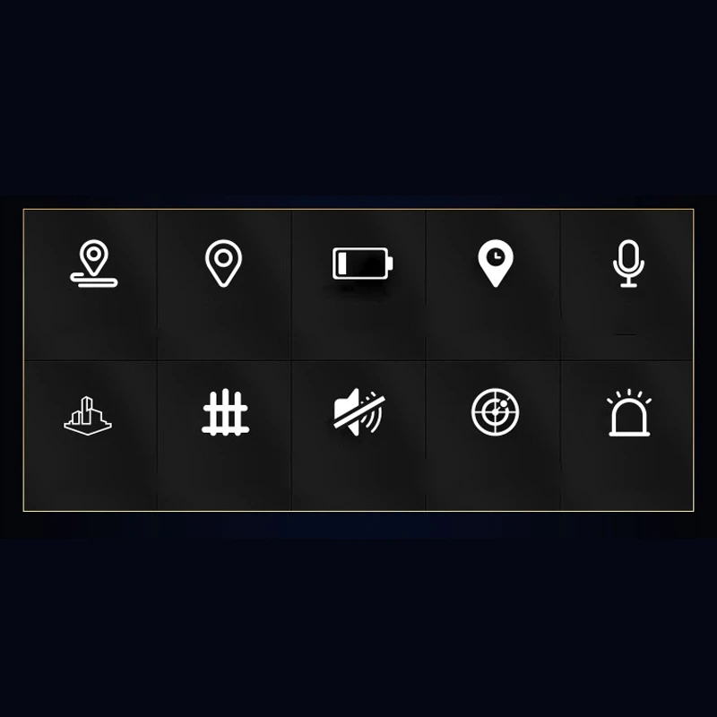 

GPS Tracker Indoor Precision Locator Voice-Activated Listening 950MAh Battery for Vehicles, Children, Pets