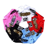 embroidery muay thai boxing shorts muaythai trunks mens comprehensive combat free sparring mma fight shorts sanda clothing