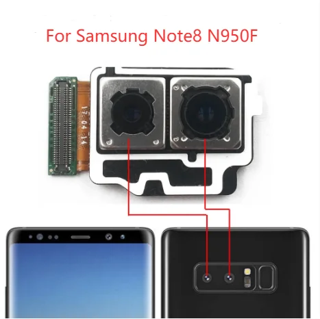 

Original Front And Rear Cameras For Samsung Galaxy Note8 N950F Front Main Camera Module Replacement Spare Parts
