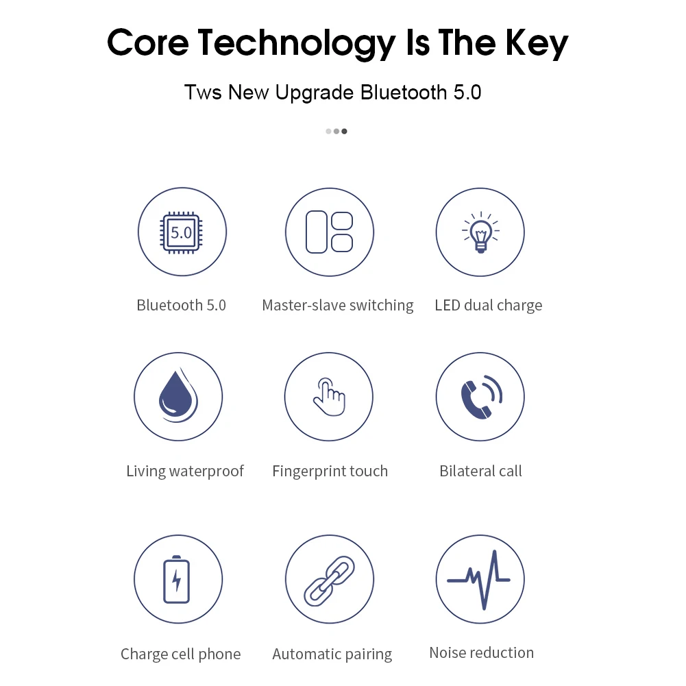 Беспроводные наушники Bluetooth 5 0 со светодиодный ным дисплеем S11 PK S9 TWS вкладыши 8D