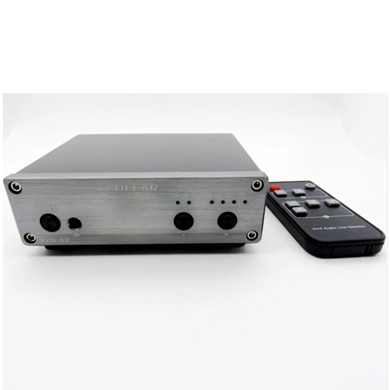 A2 Hi Fi аудио распределитель 2 входа без потерь 4 выхода RCA Селекторный источник