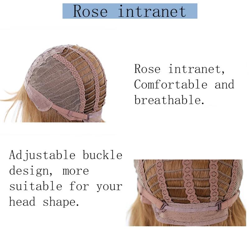 

Yiyaobess Natural Long Blue Wig With Bangs Synthetic Wavy Hair Brown Linen Grey Black Cosplay Wigs For Women Pelucas De Mujer