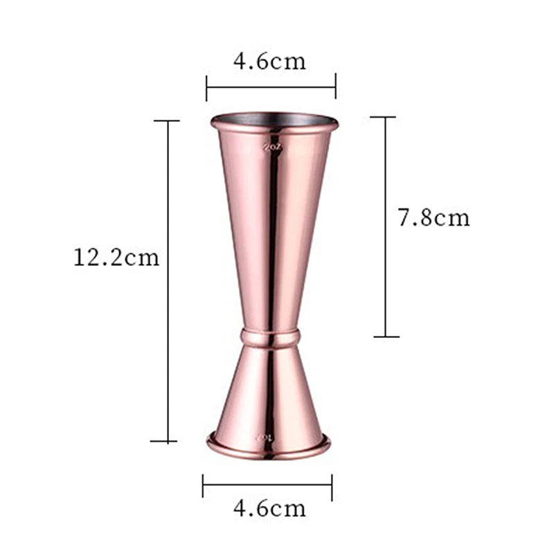 

Cocktail Bar Jigger Stainless Steel Japanese Design Double Spirit Measuri