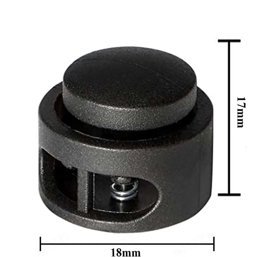 Замки для Веревки шнура 100 шт. зажимы конца веревки круглые шарики багажа стопор