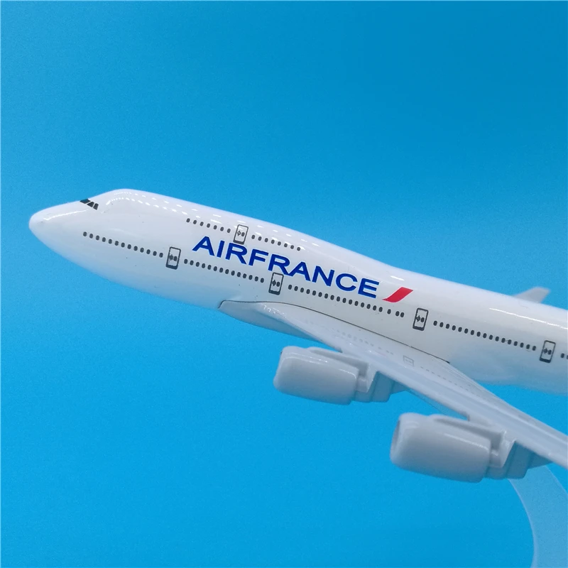 Модель самолета 1:400 Air France модель Боинг B747 16 см литой цинковый сплав | Игрушки и