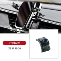 mobile phone holder for bmw x5 x7 2019 2020 gps 360 degree rotation navigation high quality car accessories smartphone holder