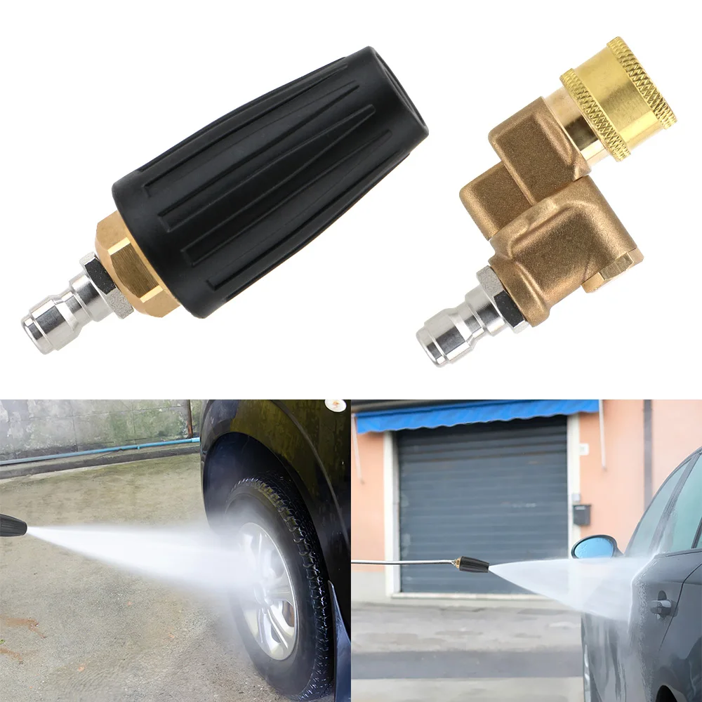 

Turbo Nozzles Sprayer For Quick Connector Rotary Pivoting Coupler Jet Nozzle Car Pressure Washer Accessory