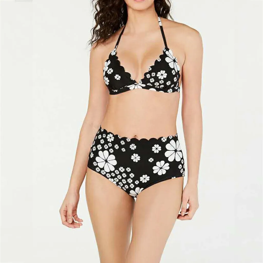 Сексуальные бикини женский купальный костюм с высокой талией купальные костюмы