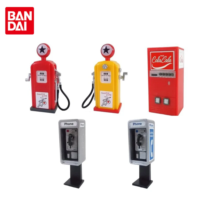 Bandai подлинный гасяпон Ретро американский автосервис автозаправочная станция