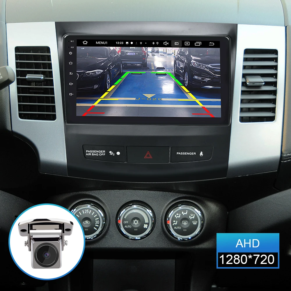 ISUDAR Автомагнитола для MITSUBISHI/OUTLANDER 2007-2012 2 din Android 9 Авторадио Мультимедиа gps DVR камера ram 2 Гб rom 32 ГБ USB FM