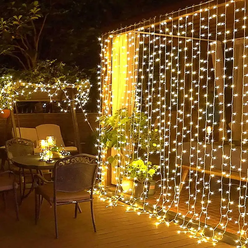 

10M Led String Fairy Lights AC220V/110V Christmas Holiday Curtain Light Waterproof Home Garden Patio Indoor Decoration Garland