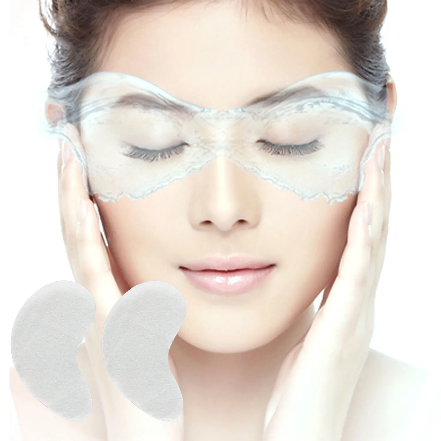 Одноразовая ультратонкая Нетканая шелковая косметическая маска сделай сам для