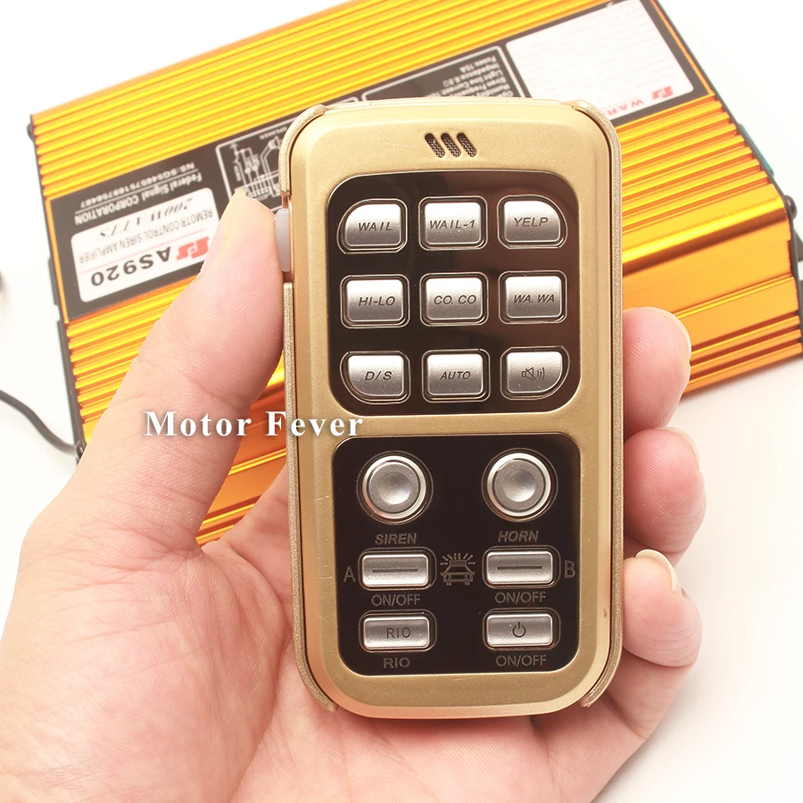 Звуковая сигнализация Полицейская пожарная сирена 12 В специальный сигнал