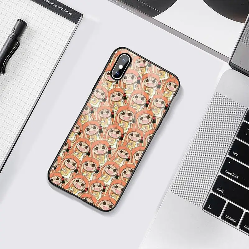 

cute Umaru chan Anime Doma Umaru Phone Case Tempered glass For iphone 6 6S 7 8 plus X XS XR 11 12 mini PRO MAX