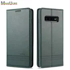 Кожаный чехол-книжка для Samsung Galaxy S10 Plus S21 S20 Ultra S10e, Магнитный чехол для телефона Samsung Galaxy S8 S9 Plus S20 FE