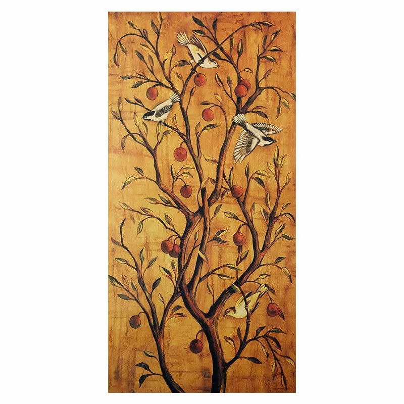 

Плакат pachira Macrocarpa из крафт-бумаги, домашний декор для спальни, сердечник 70x35 см