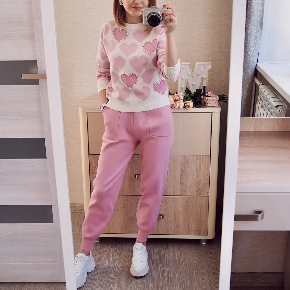 Модная Милая толстовка с капюшоном украшенная бусинами рукавами и высокой