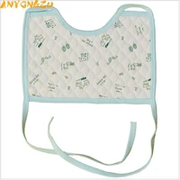 20pcs anyongzu baby bib towel cotton waterproof pocket slobber spring rectangular pattern is random