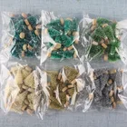 Маленькая Рождественская елка из сизаля и шелка, 12 шт., Маленькая рождественская елка, Золотая, серебряная, синяя, зеленая, Белая Мини-елка, 24 шт.