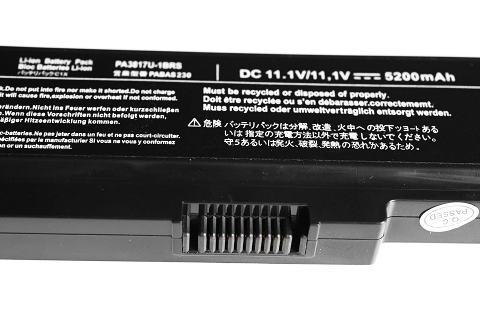 Golooloo PA3817U-1BRS ноутбук Батарея для Toshiba Satellite A660 C640 C650 C655 C660 L510 L630 L640 L650 PA3817U-1BAS PABAS227