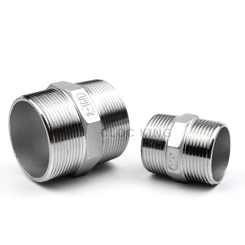 Соединитель муфты 1/8 &quot1/4" 3/8 &quot1/2" 1 &quot1-3/4" BSP с наружной резьбой SS304 из