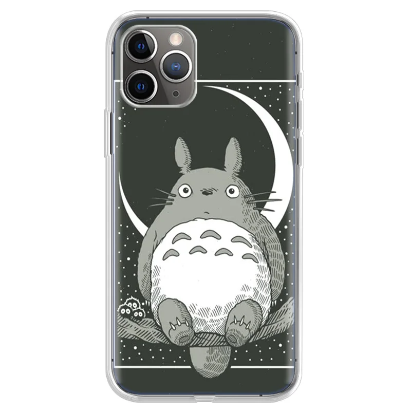 

Ghibli Miyazaki Case For iPhone 12 Mini 11 Pro X XS Max XR 7 8 6 6S Plus 5 5S SE 2020 Phone Cases Soft Silicone Back Cover Funda