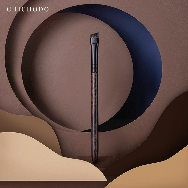 

CHICHODO Makeup Brush-Ink Painting Series Top Animal Hair Brushes-Dog's back hair（wide） Eyebrow Brush-eye cosmetic tool-J307