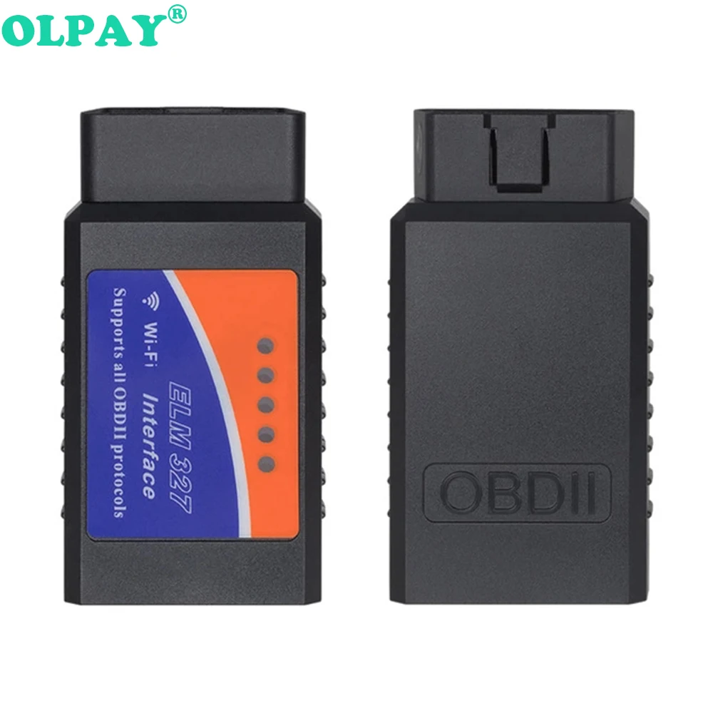 ELM327 OBD2 WIFI V1.5 автомобильный диагностический инструмент ELM 327 OBD II чип сканера PIC18F25K80 работает Android/IOS/Windows 12V Diesel