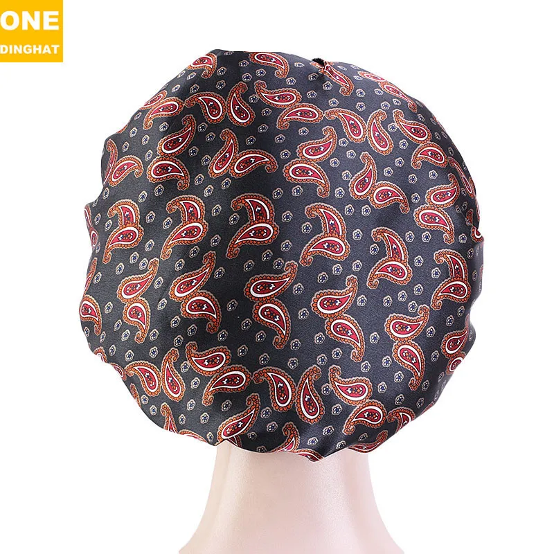 

Amoeba Color Butyl Round Cap Stretch Wide-brimmed Nightcap Hair Cap Hat Tjm Chemotherapy - 256 - J