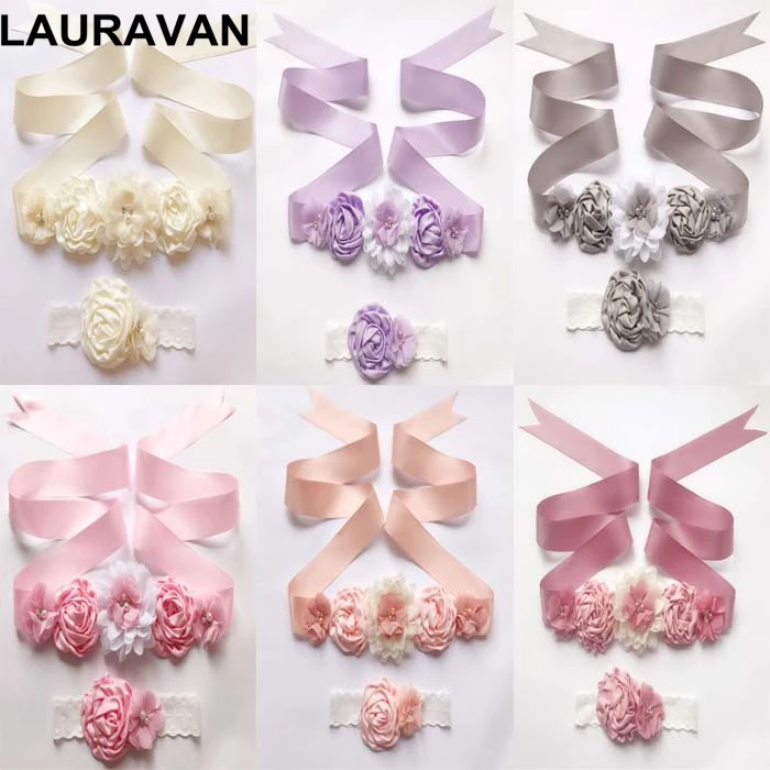 Свадебный модный пояс с цветочным рисунком женский ремень для платья атласной