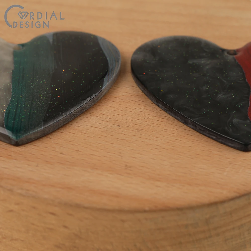 

Cordial Design 30Pcs 42*45MM Earrings Making/Jewelry Accessories/Charms/Heart Shape/Earrings Pendant/Jewelry Findings Components