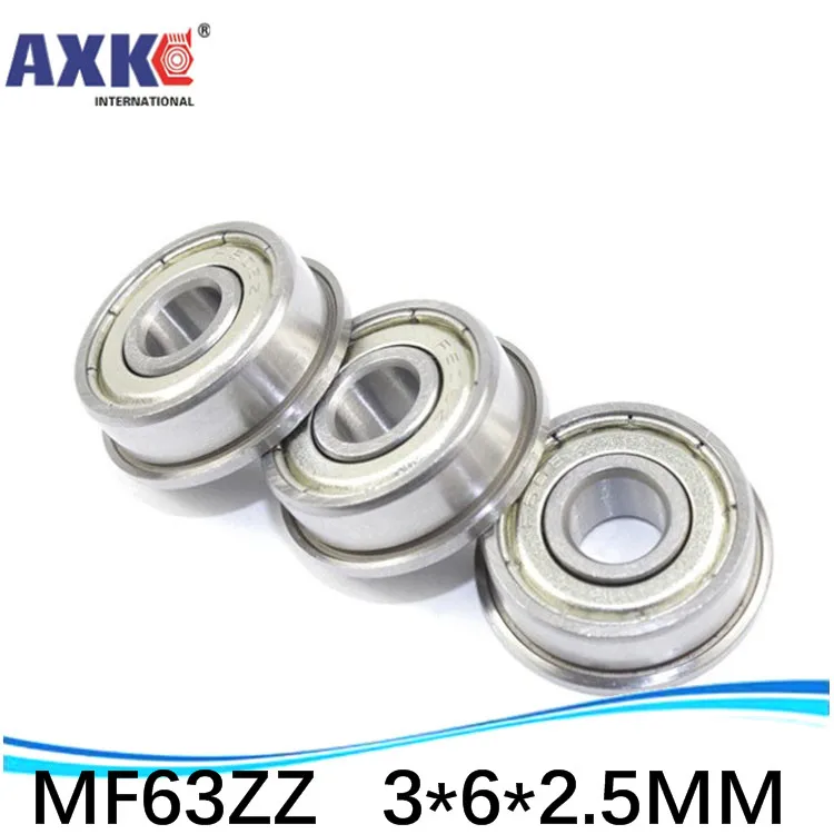 MF63ZZ F673 ZZ F673ZZ 2Z F673Z zz z 2z MF63 63 фланцевый радиальный шарикоподшипник 3x6x2 5 мм Высокое