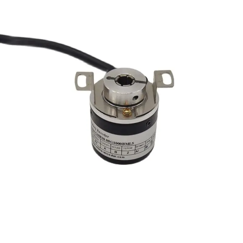 GHB38 энкодер 8 мм полый кодовые датчики положения вала линейный драйвер A B Z-B-