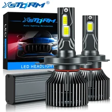 XSTORM 120W H7 Led Canbus 22000LM Headlight H1 H4 H8 H11 H16 9005 HB3 9006 HB4 LED Bulb 9004 9007 H13 Turbo Lamp for Car 6500K