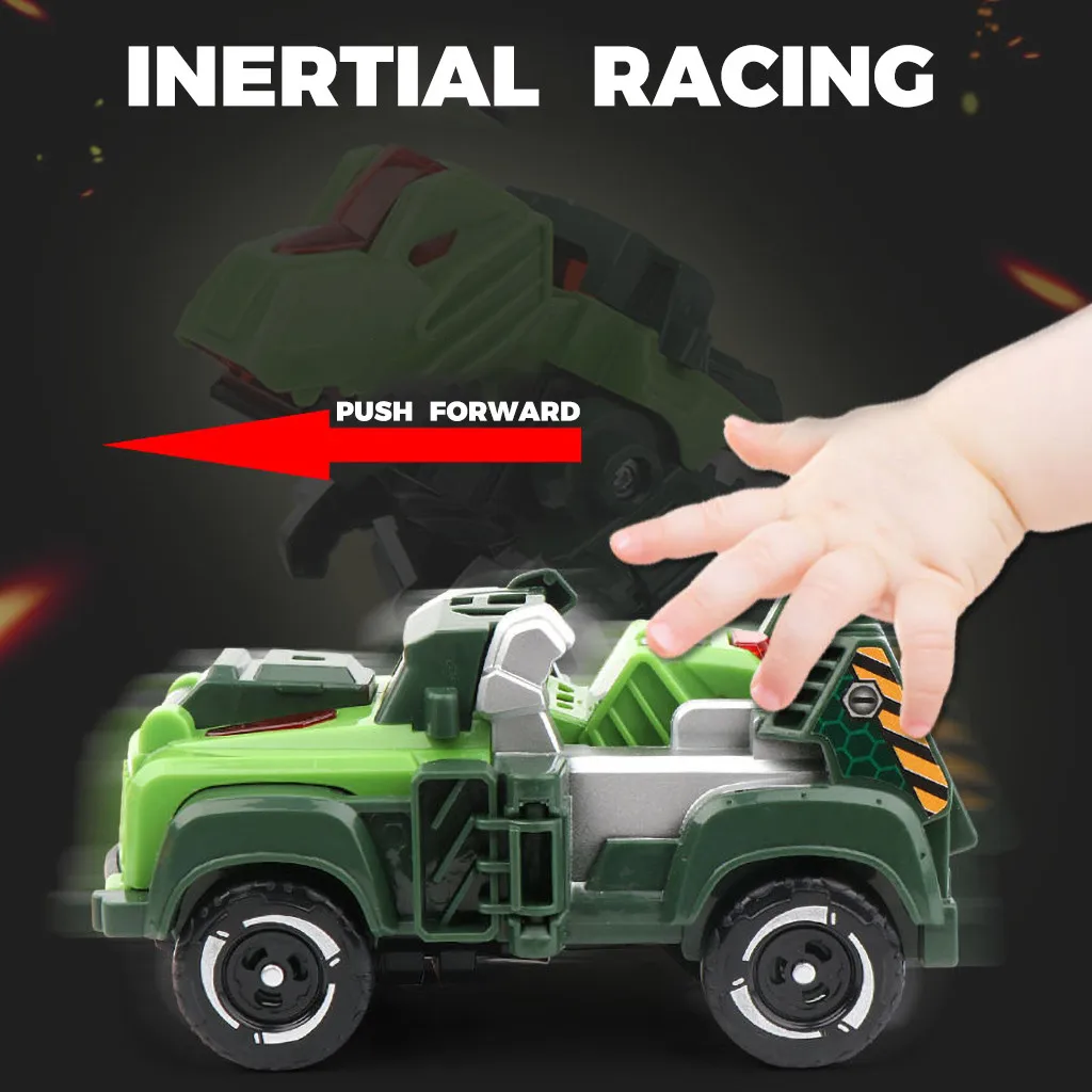 Детская инерционная игрушка деформация динозавр автомобиль головоломка Игрушки