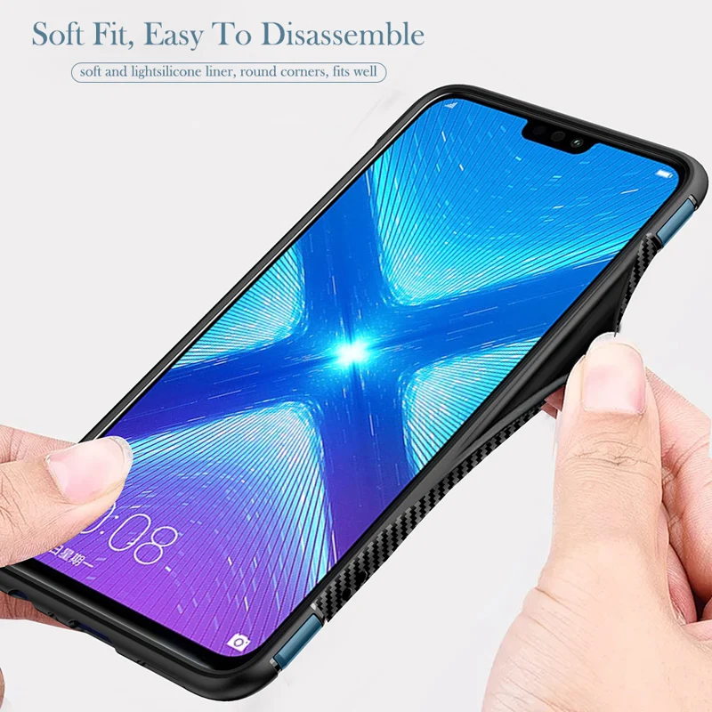 Чехол для huawei Honor 8X9 10 Lite V20 20 Pro 20i 8 8S 7X V9 Play Note 10 чехол s автомобильный Магнитный чехол-подставка для huawei Nova 4 3i 3 2S