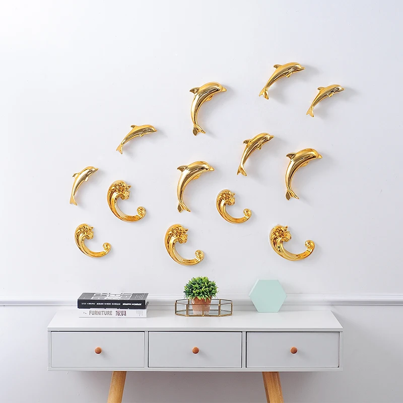 Современный Керамика шкатулки настенные росписи украшения дома Наклейка на