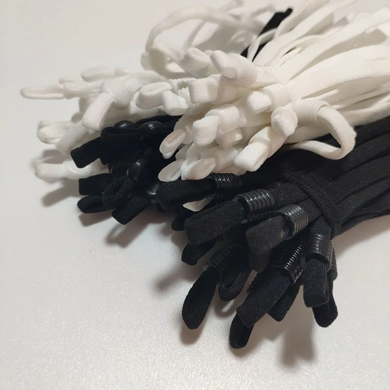 10 шт. маска Эластичная лента шнура Регулируемая пряжка Маска ушной шнурки