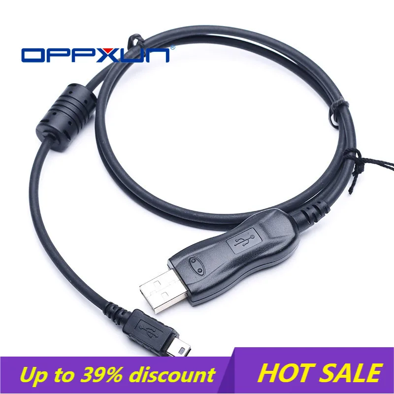 

OPPXUN USB Programming Cable for Motorola CP110, EP150, A10, Mag One A12, RDX2020, RDU2020, RDX2080D Walkie Talkie