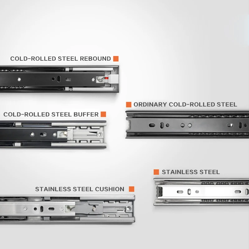 2 шт. направляющие для ящиков из нержавеющей стали | Обустройство дома