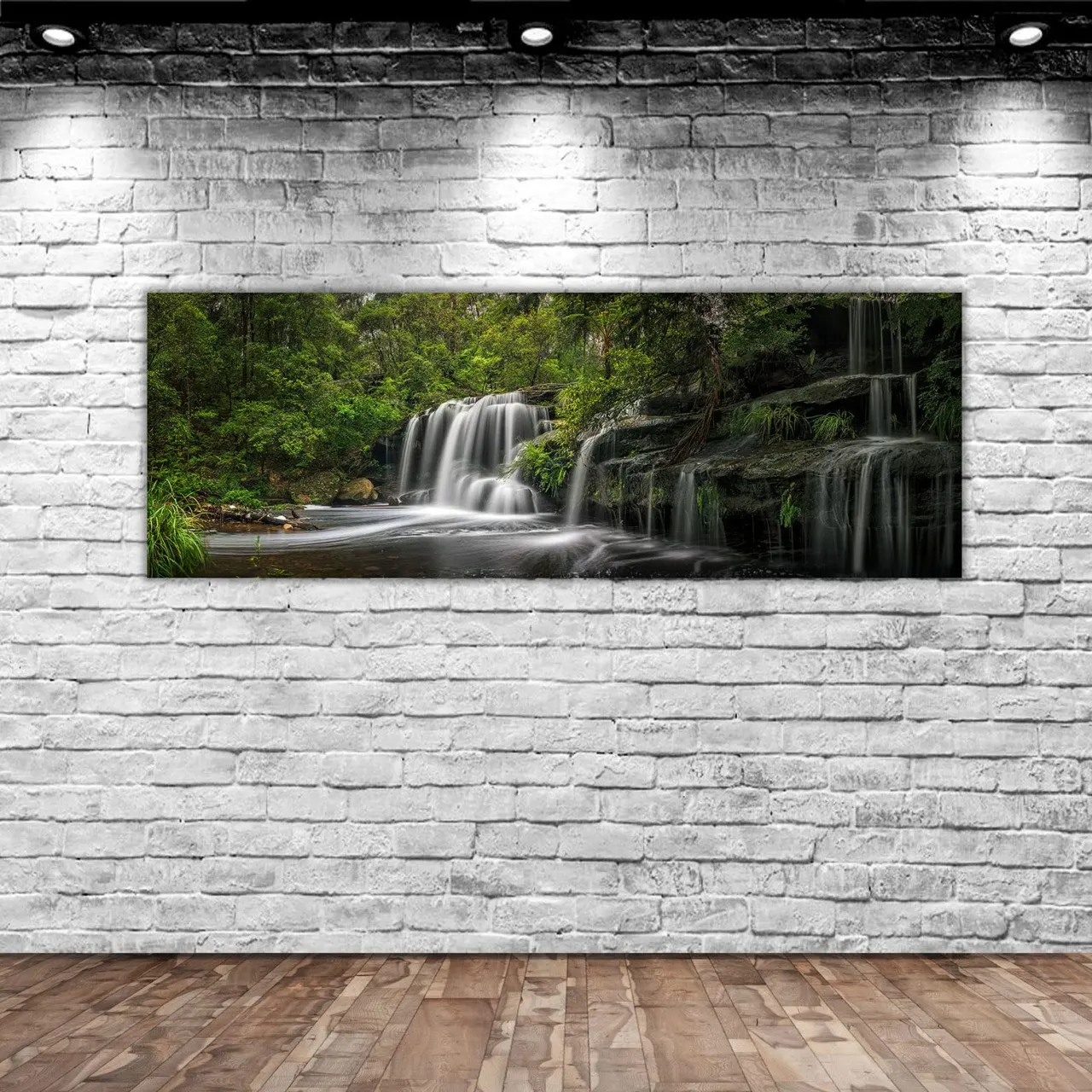 

BK Home Landscape Panorama Canvas Table 100x35cm-5 Modern Convenient Reliable Decoration Gift Quality Design Simple Vicinity