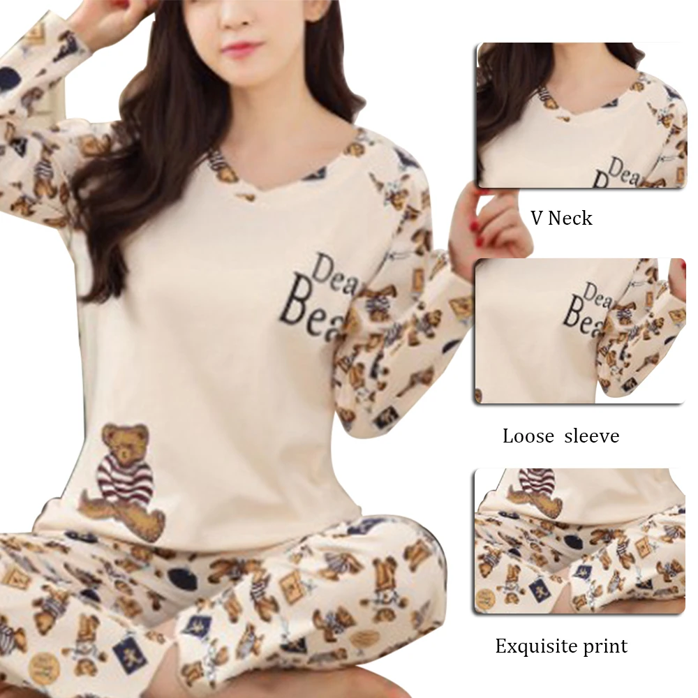 CALOFE пижамный комплект спальный костюм женские пижамы повседневная женская