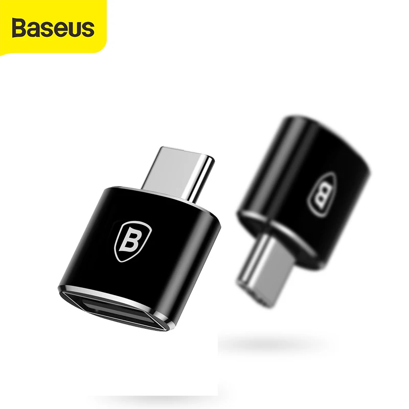 Baseus USB Женский к Type C Мужской OTG адаптер usb tipo c для samsung galaxy S9 xiaomi otg